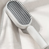 Self-Cleaning Hair Brush for Women – Anti-Static Scalp Care Tool