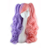 Colorful Long Curly Wigs – Vibrant Hair Style