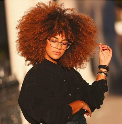 Short Curly Wigs for Women Natural Look