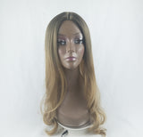 Long Curly Gradient Wig front view