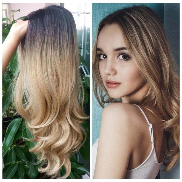 Long Curly Gradient Wig