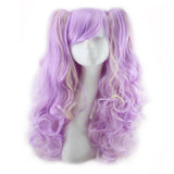Colorful Long Curly Wigs – Vibrant Hair Style