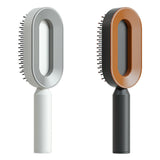 Self Cleaning Hair Brush – Anti-Static One-Key Cleaning Scalp