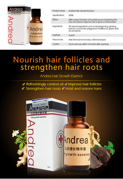 Sunburst Andrea Hair Growth Serum 20ml