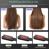 2 In 1 Hair Straightener – Hot Comb & Negative Ion