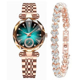 Quartz Watch – Elegant Diamond Women’s Timepiece