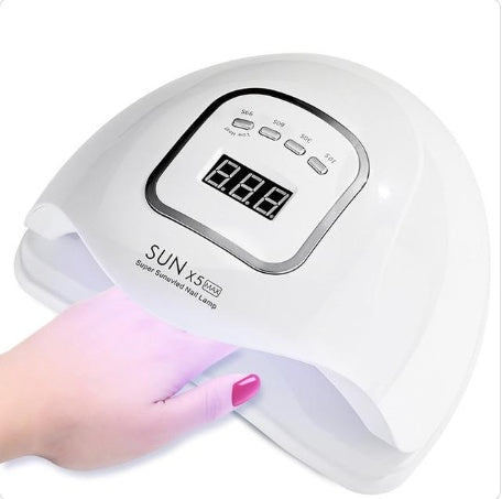 80W Nail Phototherapy Machine Set – LED Nail Dryer Lamp