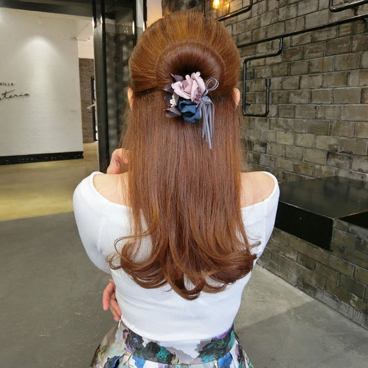 Flower Hair Plate
