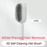 Self-Cleaning Hair Brush for Women – Anti-Static Scalp Care Tool