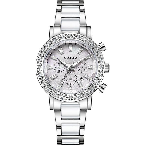 Waterproof Luminous Women’s Watch Elegant Glow Wristwatch