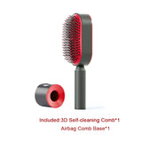 Self Cleaning Hair Brush – Anti-Static One-Key Cleaning Scalp