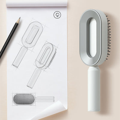 Self-Cleaning Hair Brush for Women