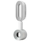 Self-Cleaning Hair Brush for Women – Anti-Static Scalp Care Tool