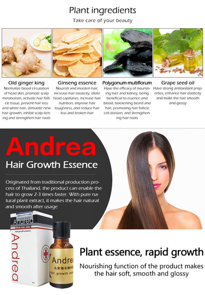 Sunburst Andrea Hair Growth Serum 20ml