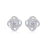  Moissanite Jewelry Set– Half-Carat S925 Sterling Silver