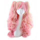 Colorful Long Curly Wigs – Vibrant Hair Style