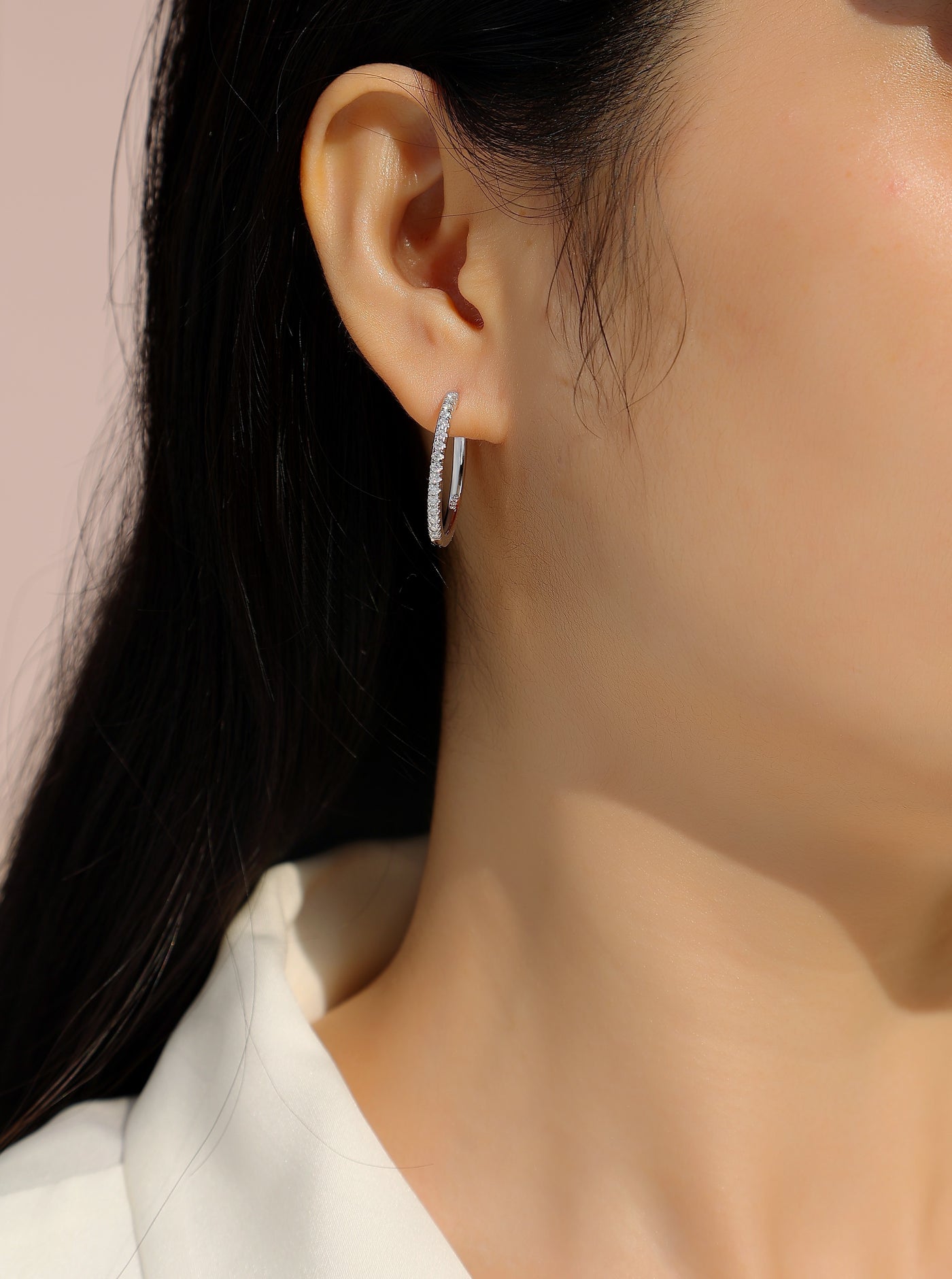 Yuedong Light Moissanite Pendant Set