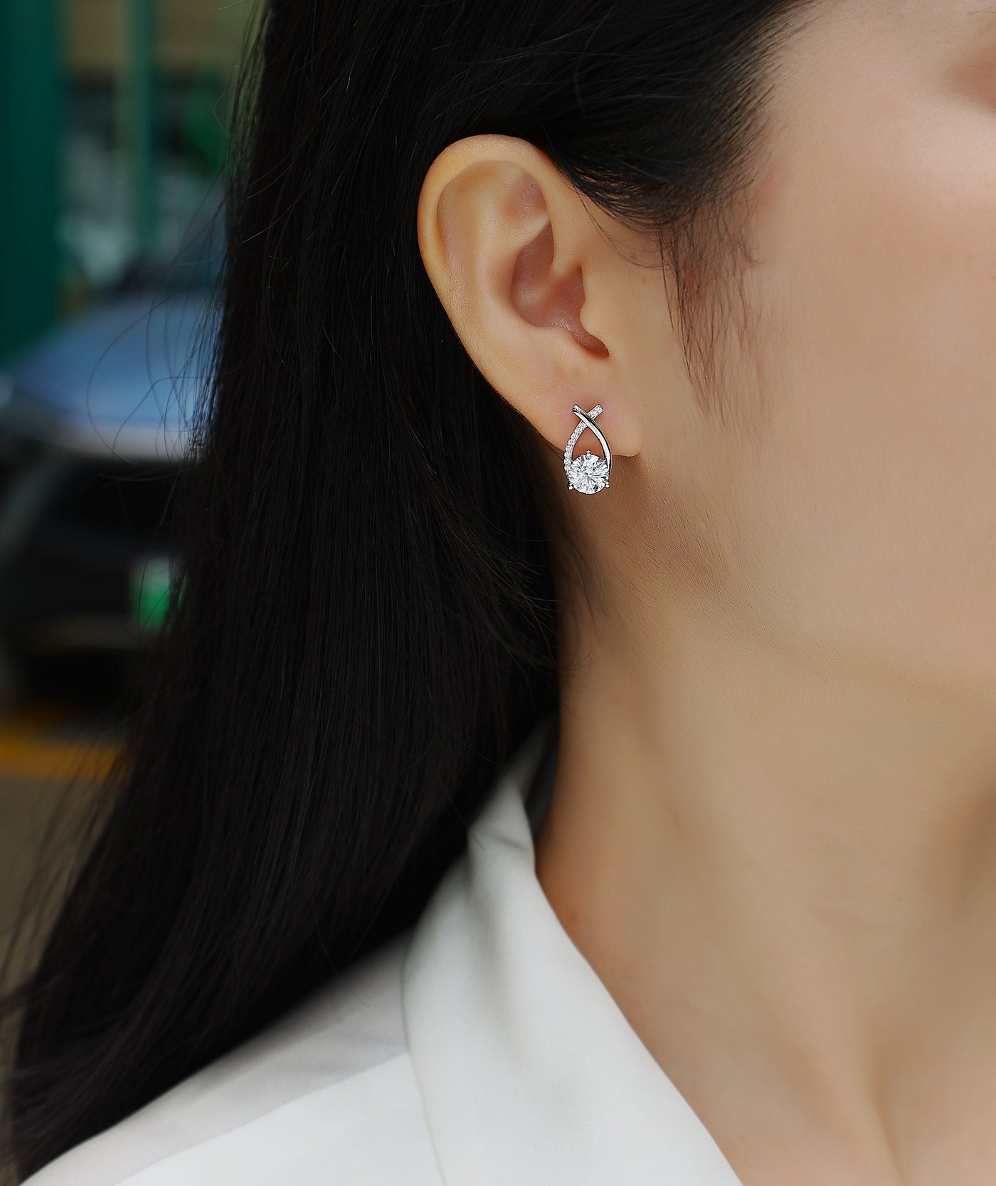 Happy Encounter Moissanite Jewelry Set