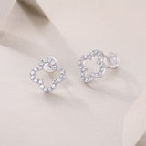 Moissanite Earrings – Luxurious S925 Silver Studs