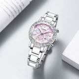 Waterproof Luminous Women’s Watch Elegant Glow Wristwatch