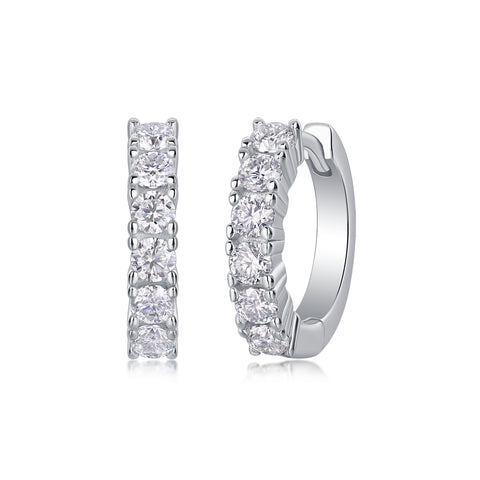 Diamond Jewelry Earrings Set – Elegant Moissanite Design
