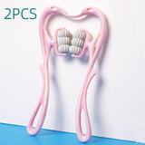 Six-Wheel Neck Massager Roller – Relax & Relieve Muscle Tension