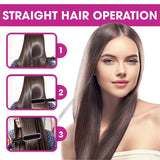 2 In 1 Hair Straightener – Hot Comb & Negative Ion