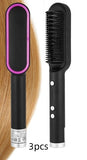 2 In 1 Hair Straightener – Hot Comb & Negative Ion
