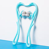 Six-Wheel Neck Massager Roller – Relax & Relieve Muscle Tension