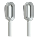Self-Cleaning Hair Brush for Women – Anti-Static Scalp Care Tool