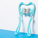 Six-Wheel Neck Massager Roller – Relax & Relieve Muscle Tension