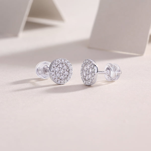 Moissanite Earrings Set – Elegant S925 Silver Design