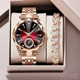Quartz Watch – Elegant Diamond Women’s Timepiece