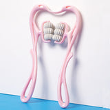 Six-Wheel Neck Massager Roller – Relax & Relieve Muscle Tension