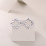 Moissanite Earrings – Luxurious S925 Silver Studs